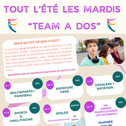 Le Centre Sportif propose un programme spécial "ado" pour l'été
