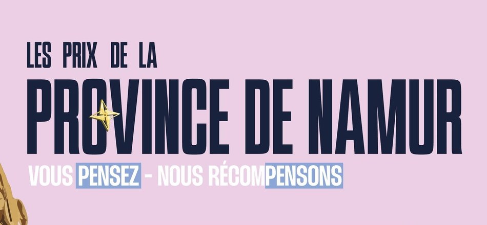 Les Prix de la Province de Namur : 5.000 € pour récompenser les initiatives locales