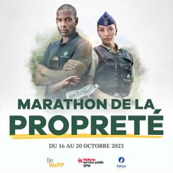 Marathon de la Propreté du 16 au 20 octobre 2023