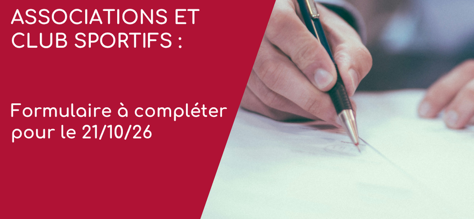 Subsides associations et clubs sportifs