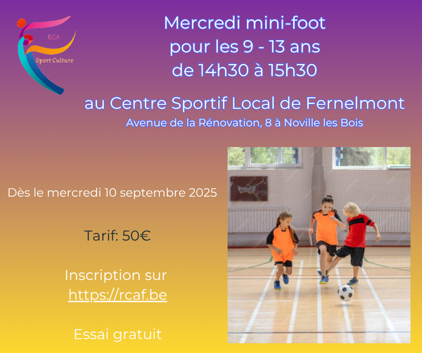 RCA Mini Foot 2025 2026