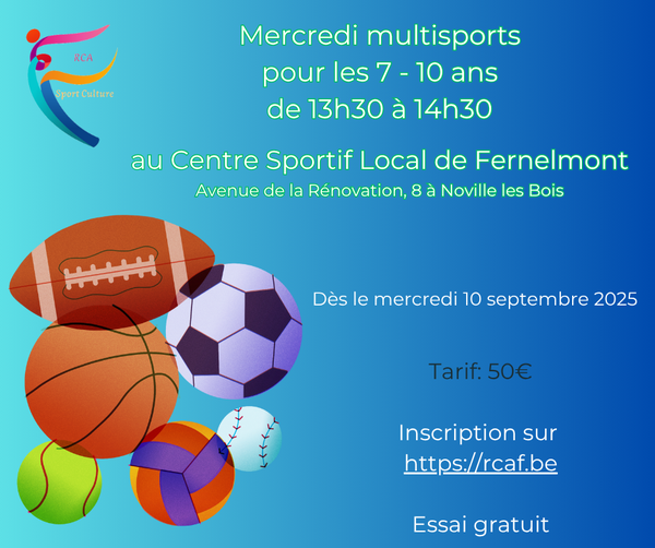 RCA Multisports 2025 2026