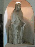 Forville vierge romane chapelle st Laurent